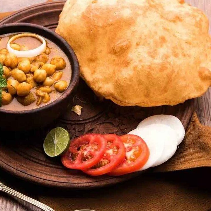 Chole Bhature | 10 Most Famous Street Food In India | Credit: recipes.timesofindia.com