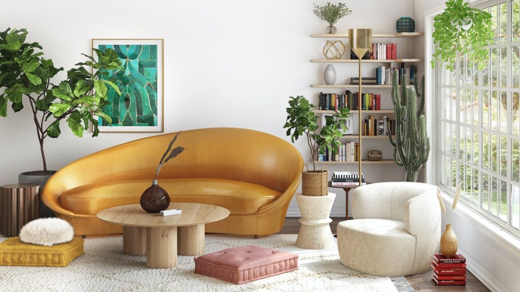 Go With Curves | Budget-Friendly Home Decor Ideas And Design | Credit: havenly.com
