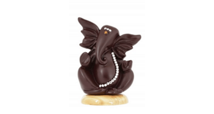 Eco-Friendly Ganesha Idol At Home | Chocolate Idol Ganesha