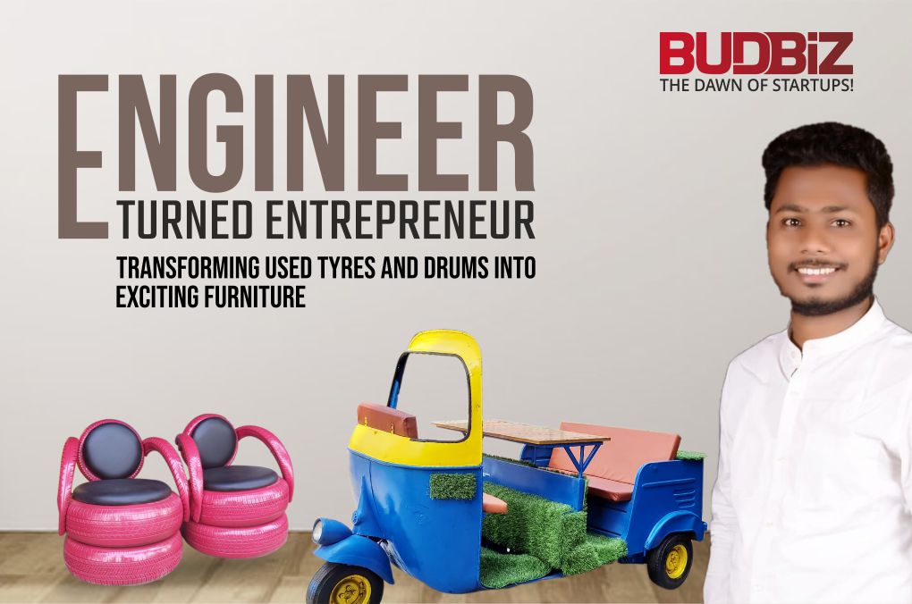Engineer Turned Entrepreneur: Transforming Used Tyres And Drums Into Exciting Furniture