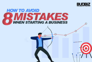 HOW TO AVOID 8 COMMON MISTAKES WHEN STARTING A BUSINESS
