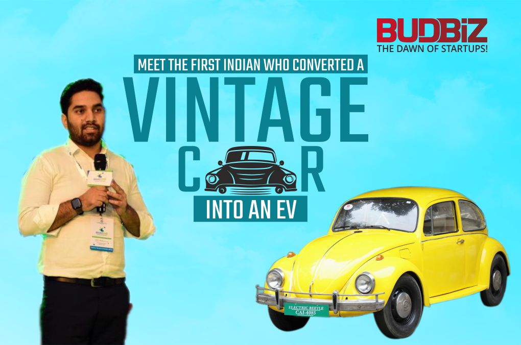 Tadpole Projects | Meet the First Indian Who Converted Vintage Car into an EV