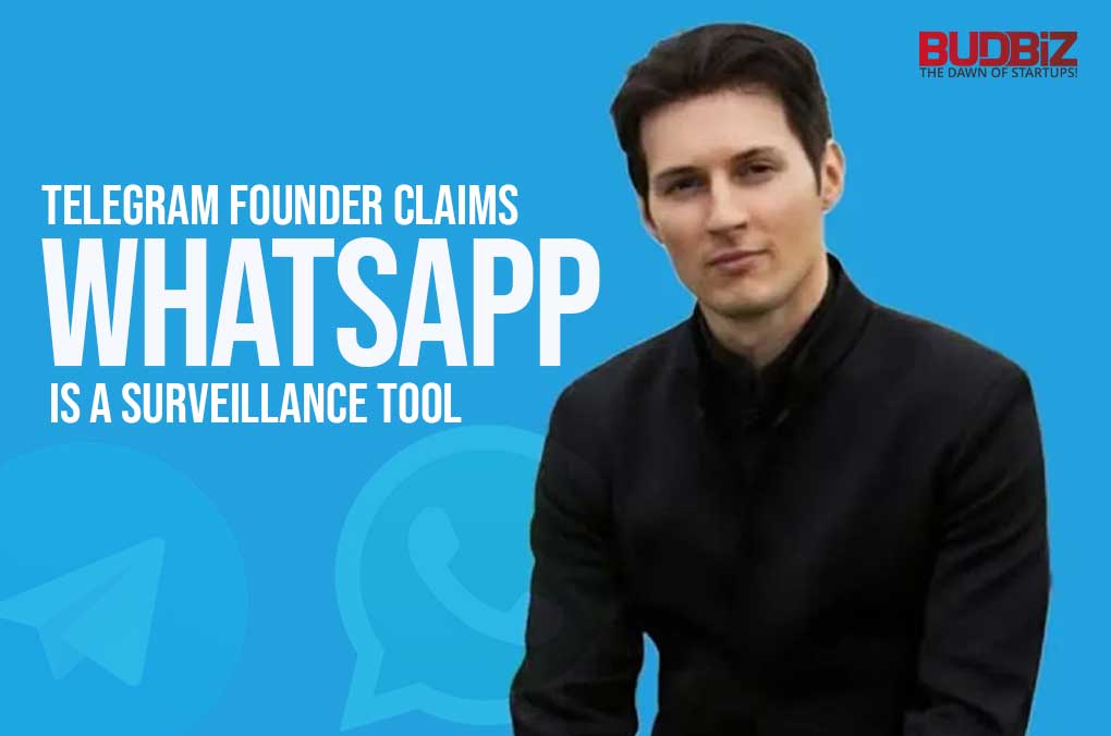 Telegram Founder Claims Whatsapp Is A Surveillance Tool
